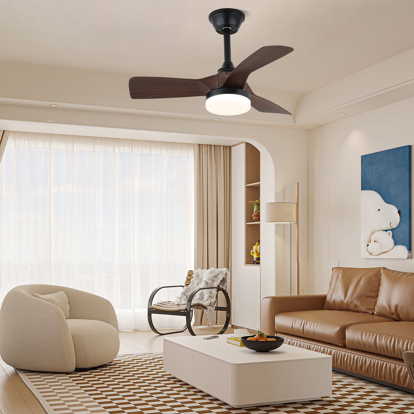 Rowan Ceiling Fan Light