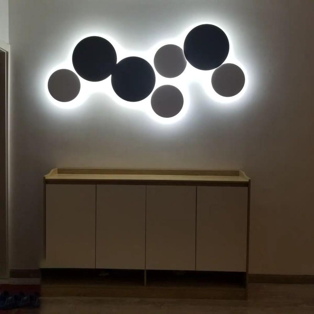 Geometric Disc Wall Lamp