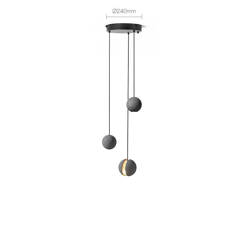 Moon Concrete Pendant Lamp