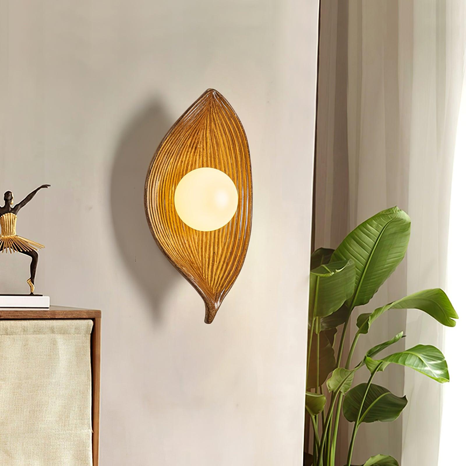 Leaf Canoe Wall Sconce