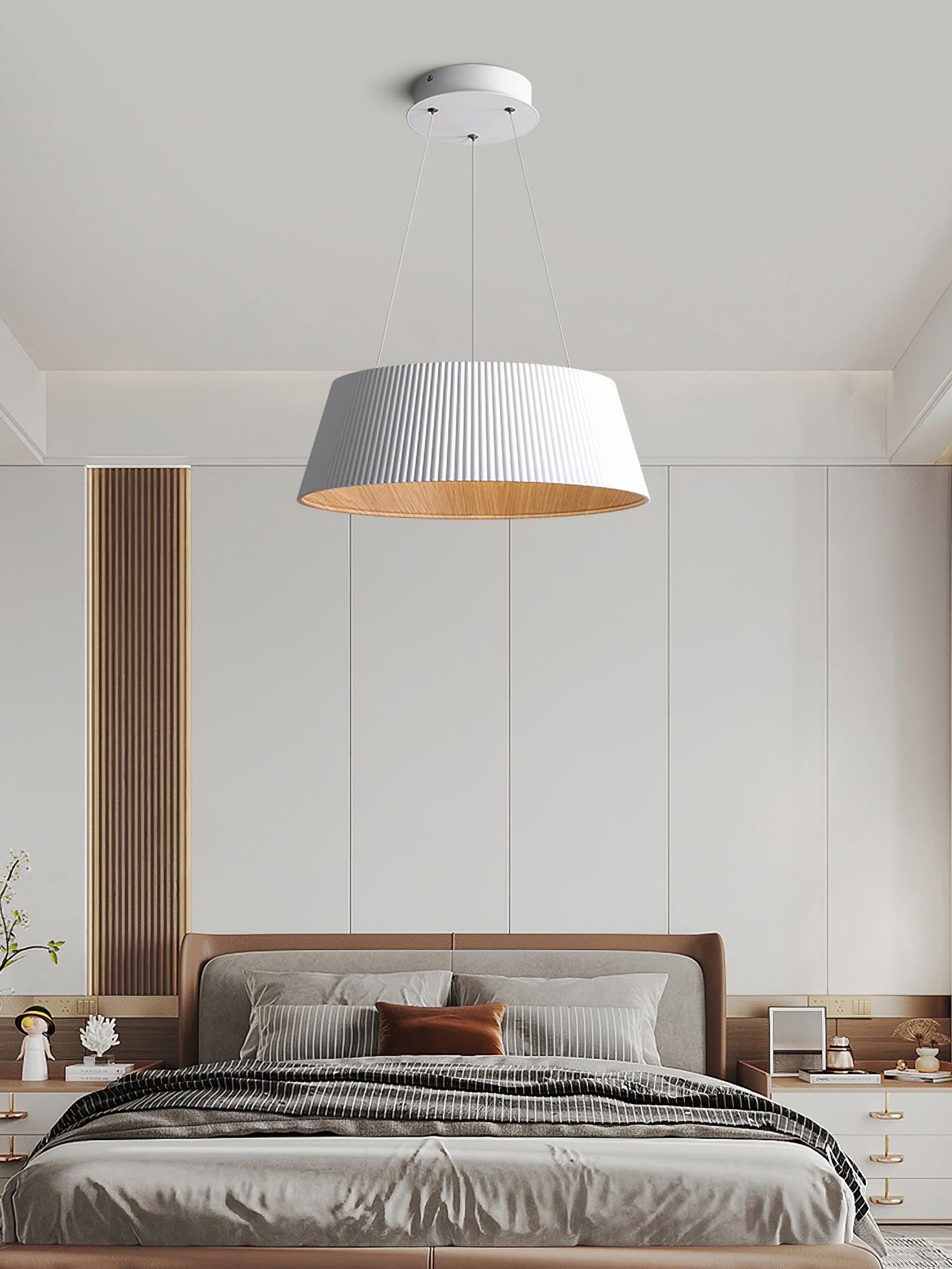 Modern Ribbed Pendant Light