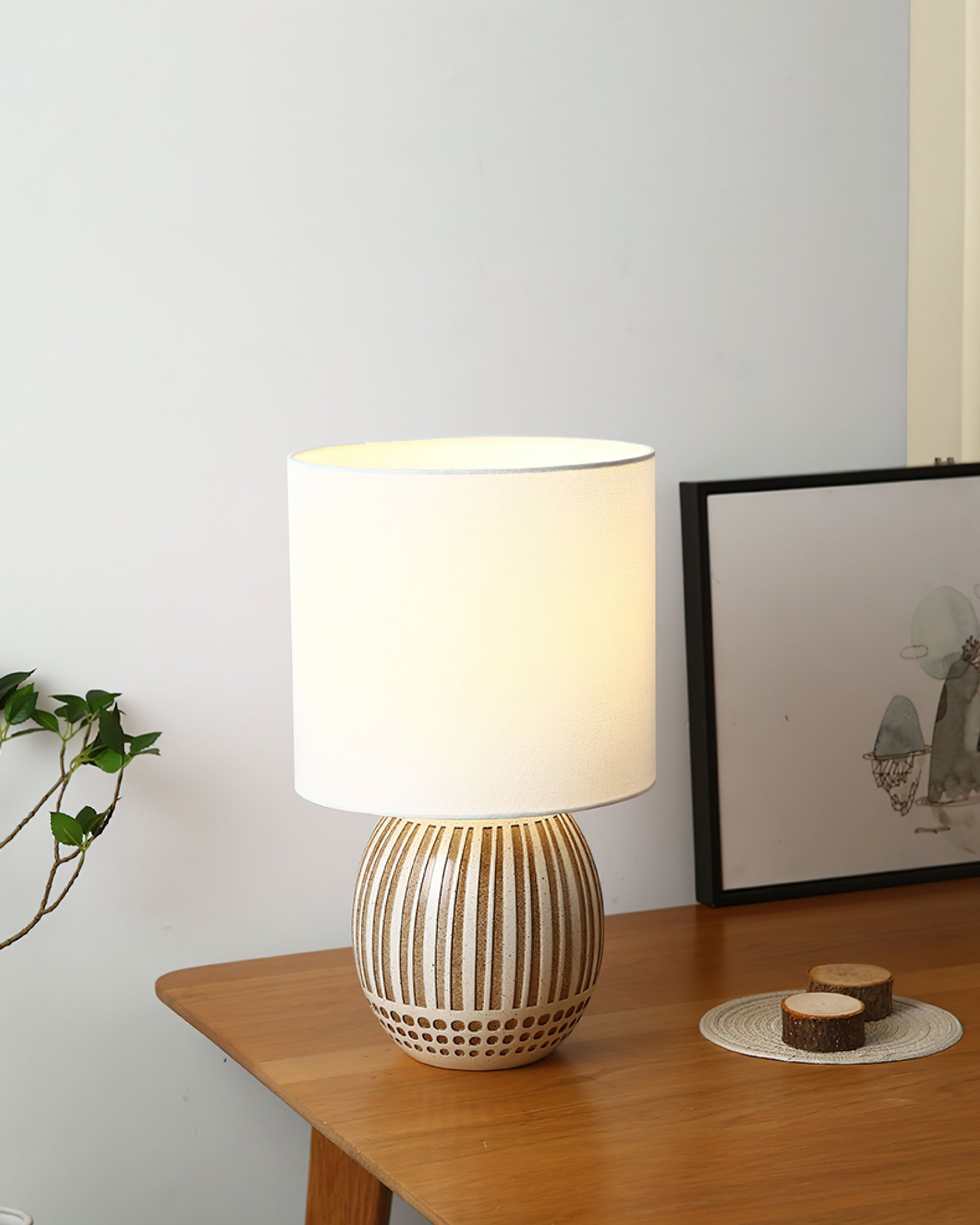 Terra Stripes Table Lamp