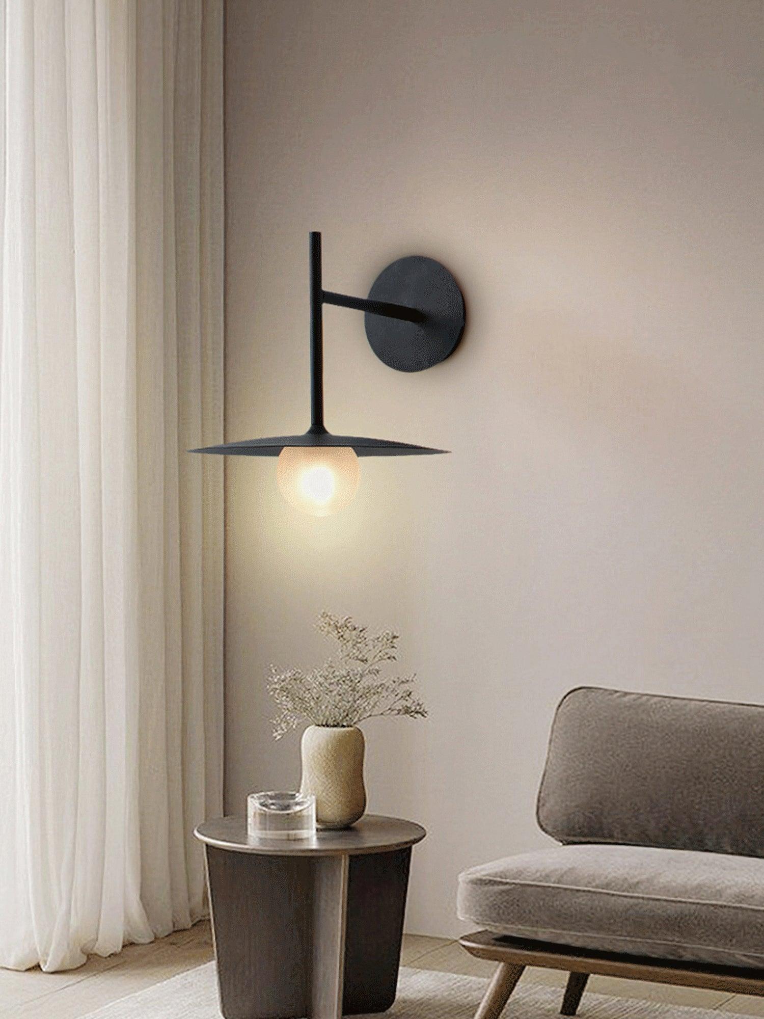 Gea Iron Plug-In Wall Lamp