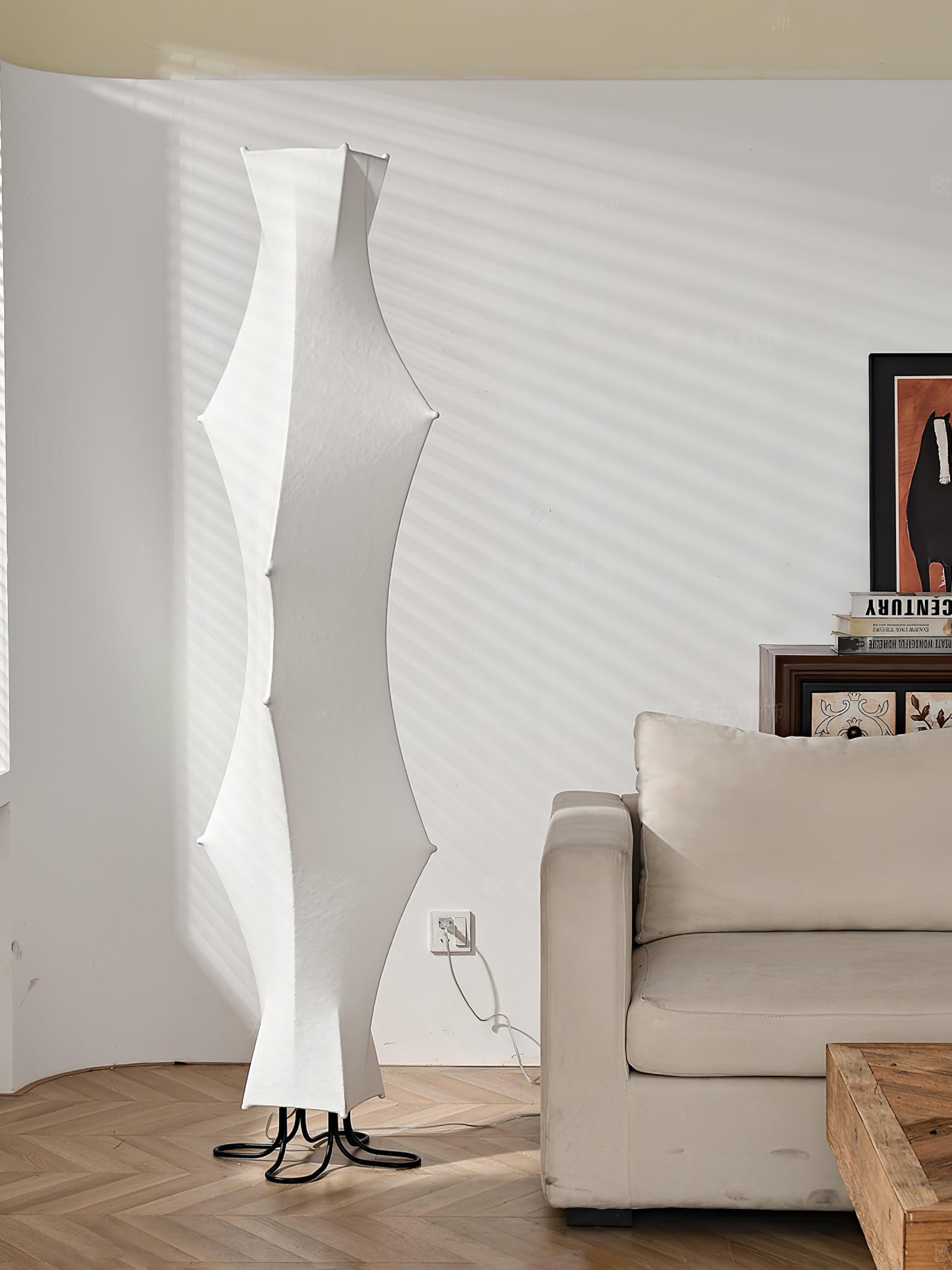 Twist Silk Floor Lamp