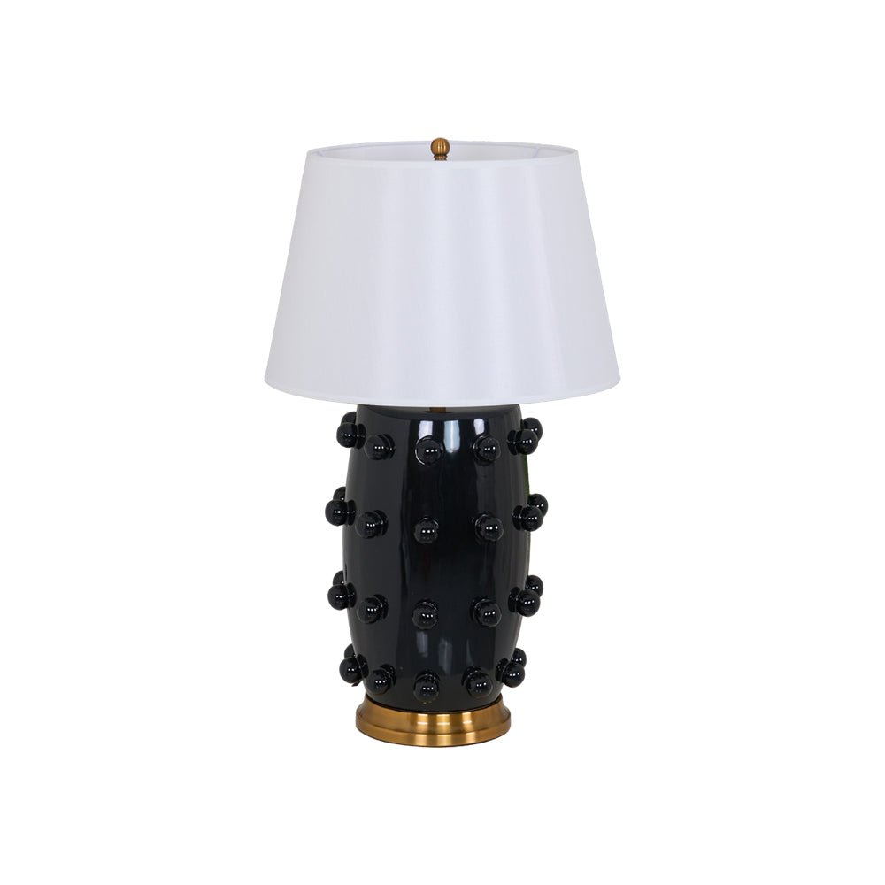 Polka Dot Porcelain Table Lamp