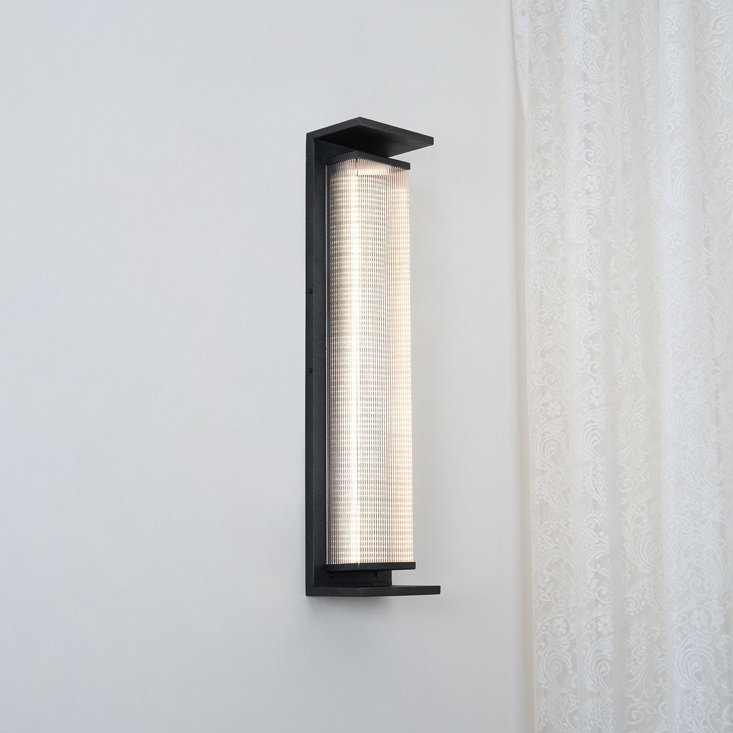 Rectangular Box Outdoor Wall Lamp