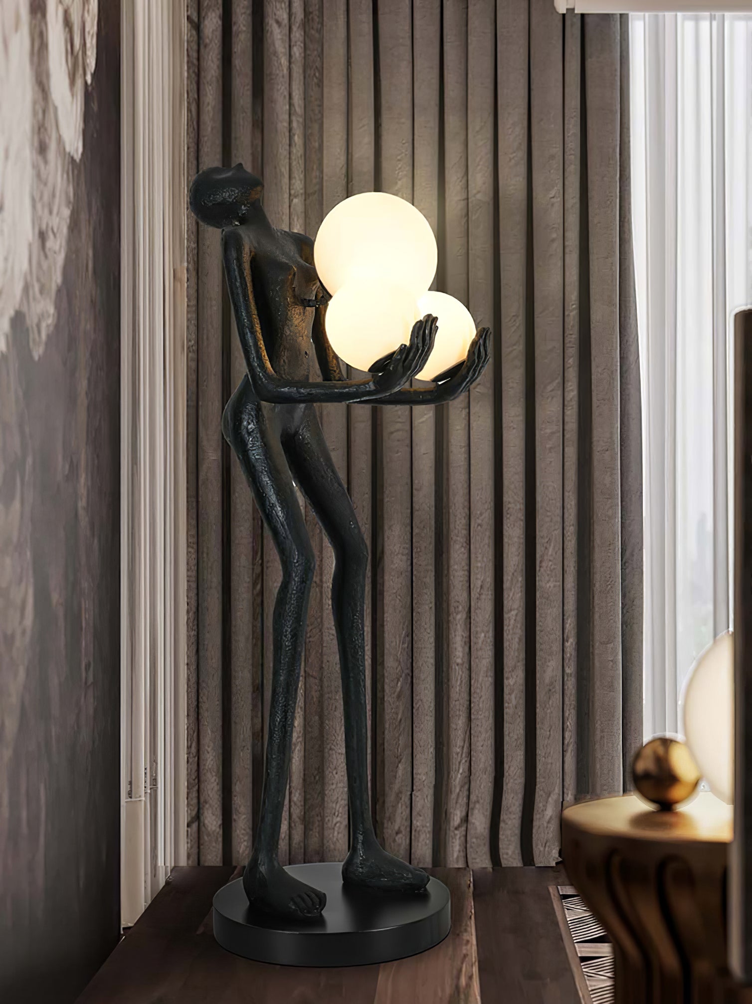 Moonlit Guardian Floor Lamp