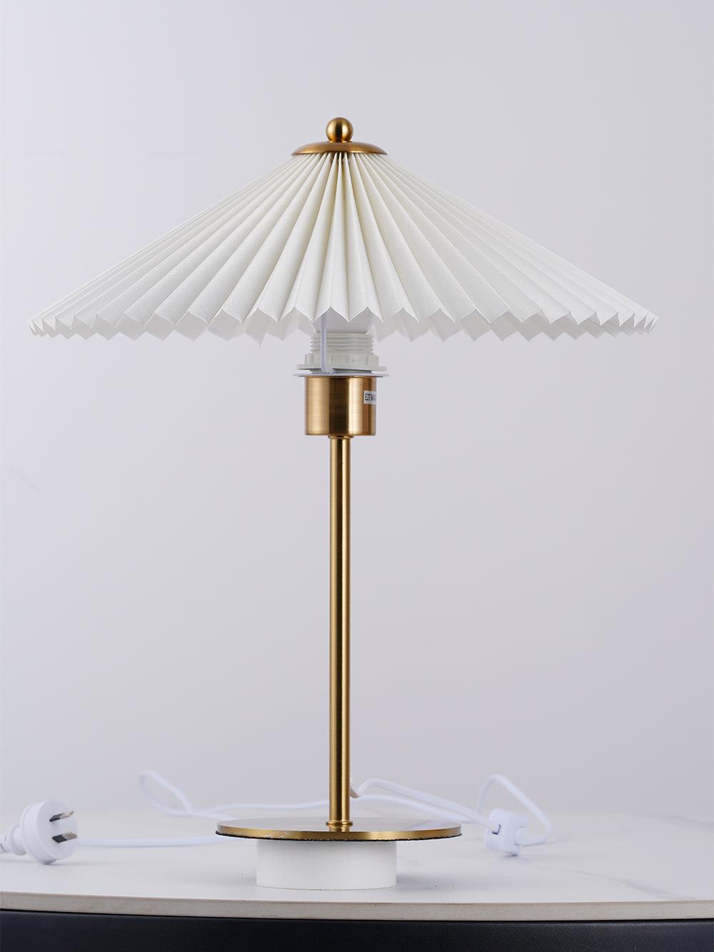 Perla Pleated Table Lamp