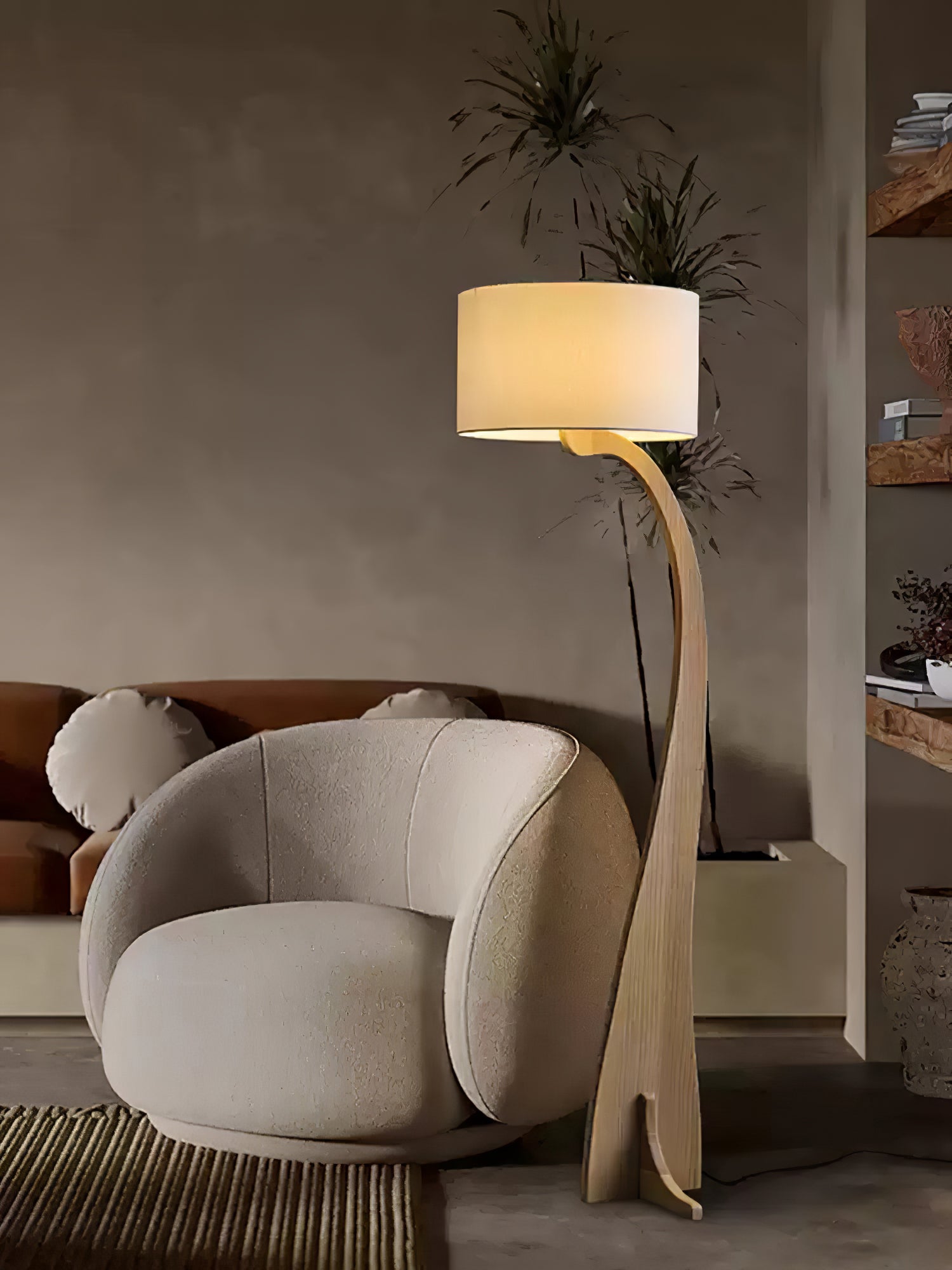 Bow Curve Floor Lamp