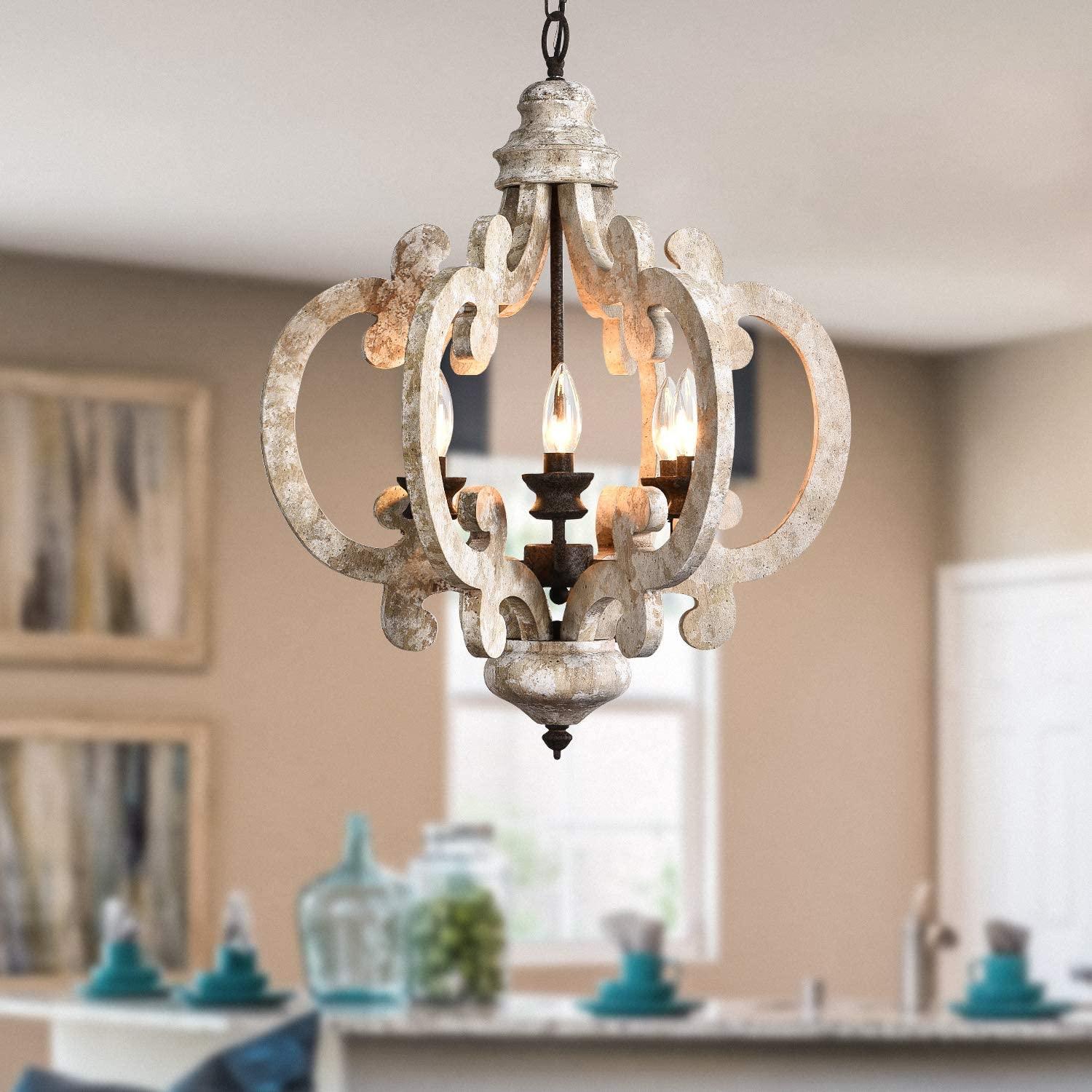 Antique White Style Chandelier