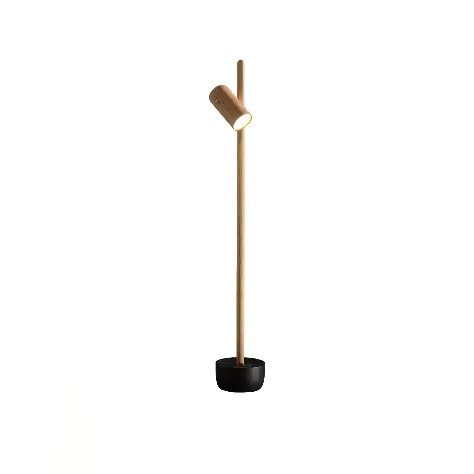 Spotlight Wood Floor Lamp