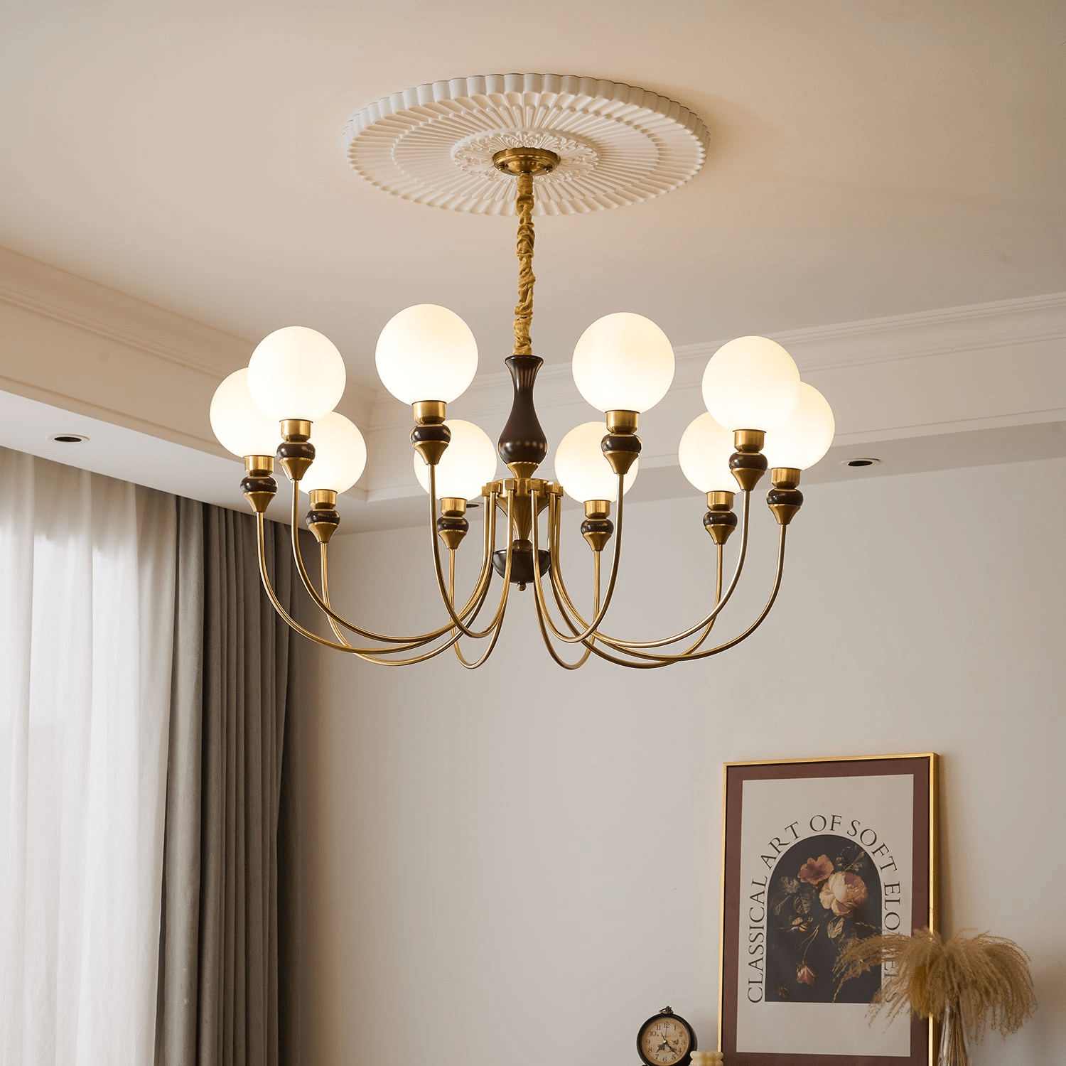 Helena Curve Chandelier