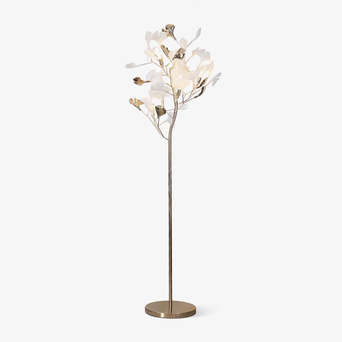 Gingko Leaf Floor Lamp