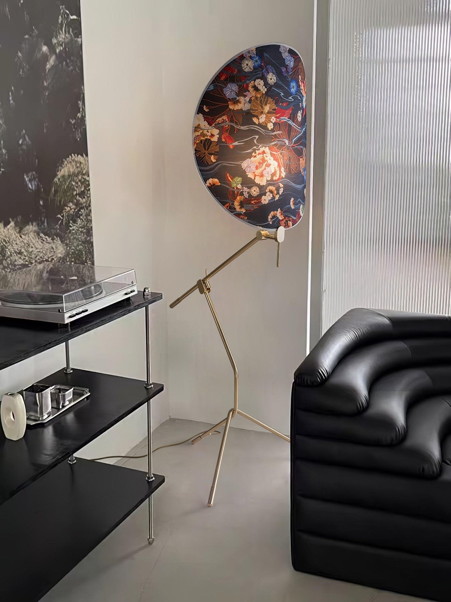 Floral Nocturne Floor Lamp