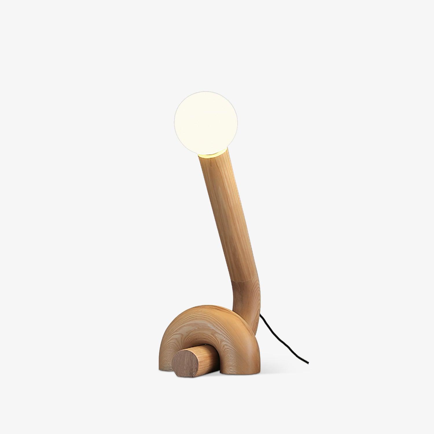 Curled Table Lamp