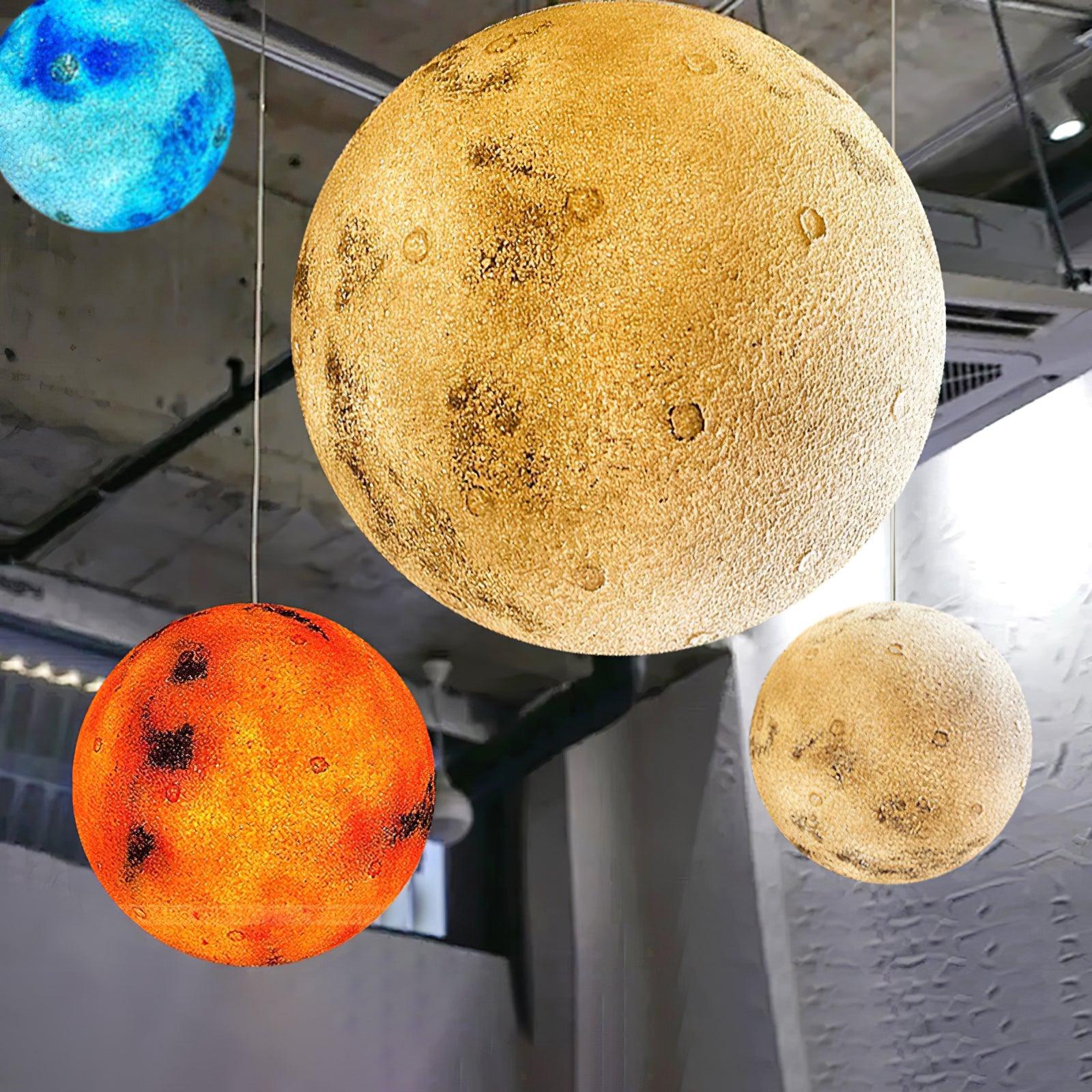 Planet Shape Pendant Lamp