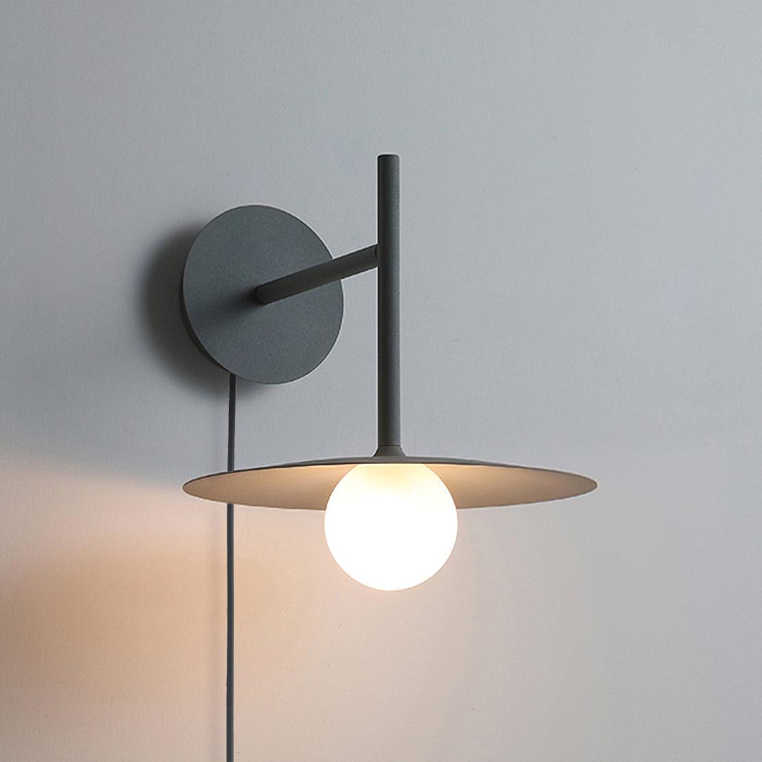 Gea Iron Plug-In Wall Lamp