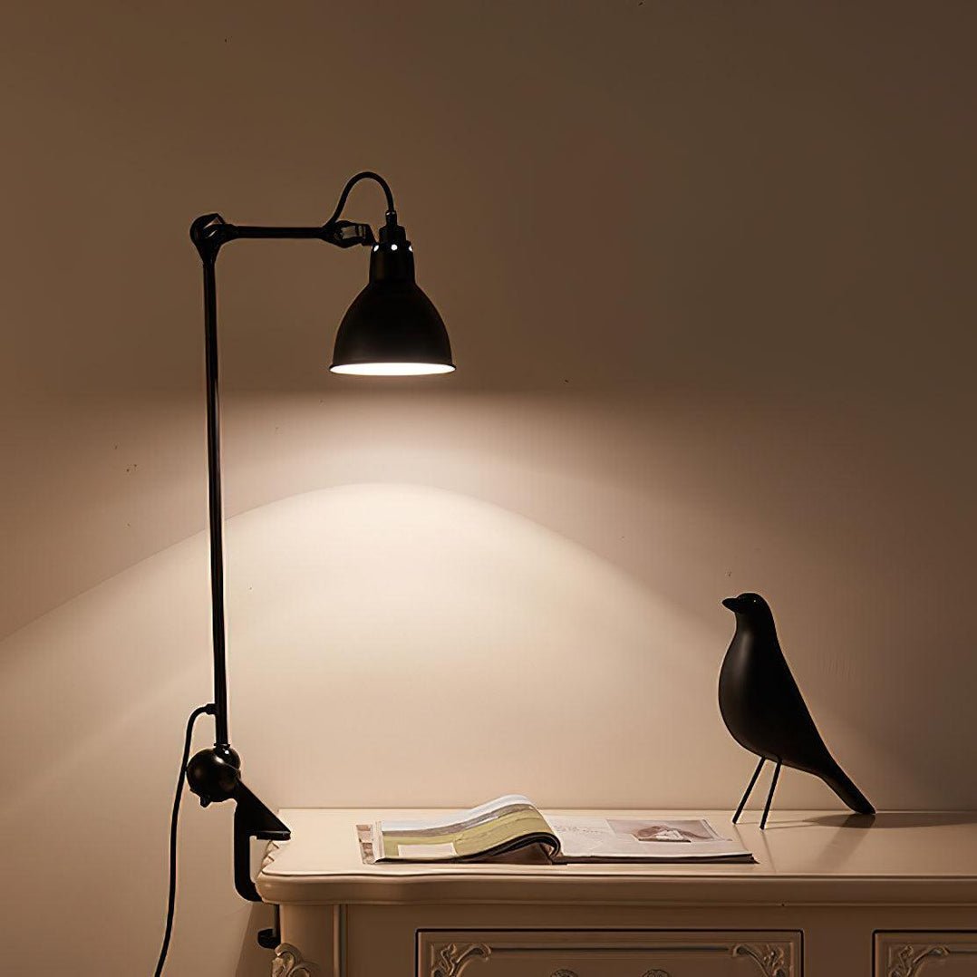 Versa Glide Clamp Table Lamp