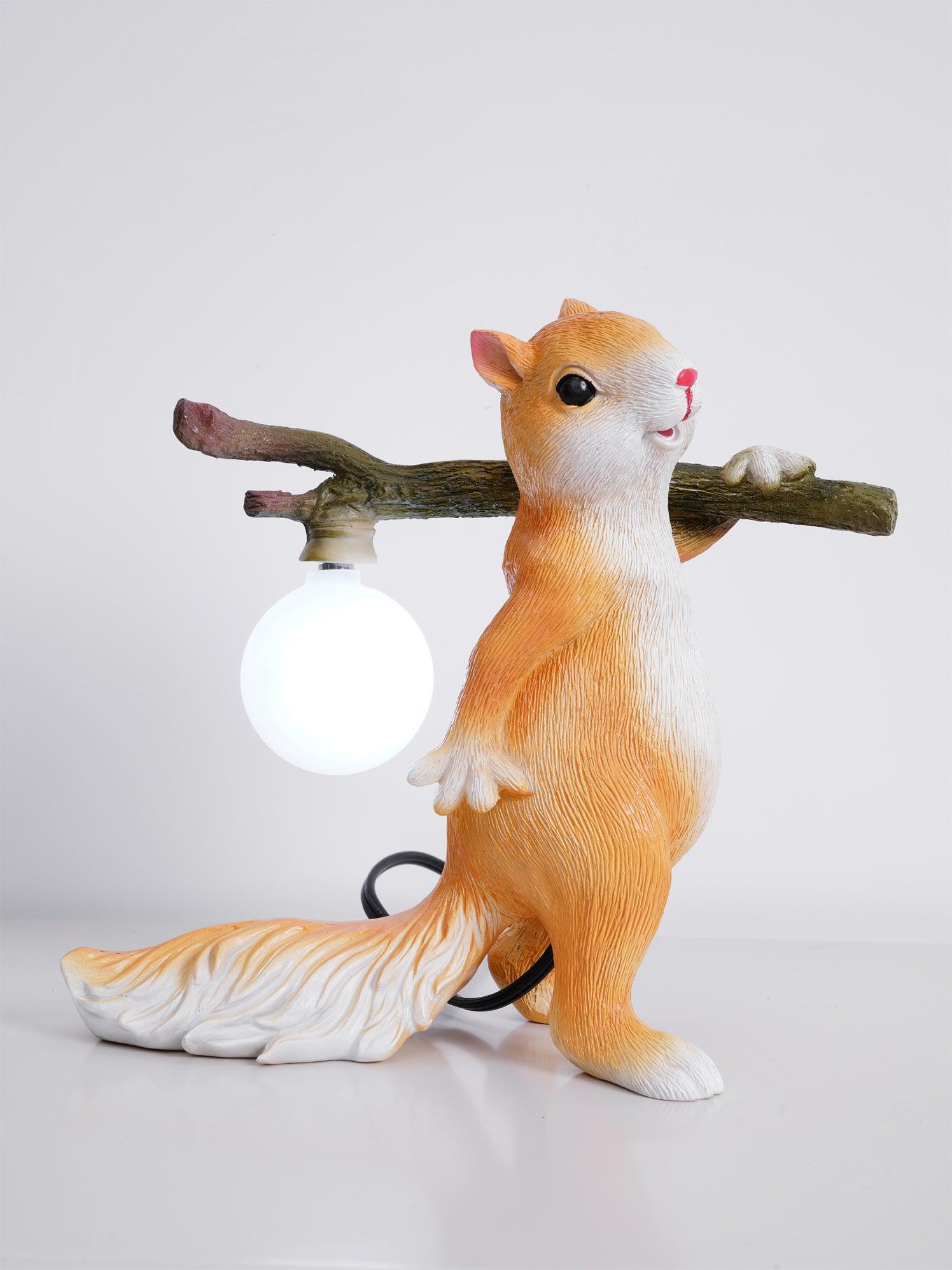 Squirrel Table Lamp