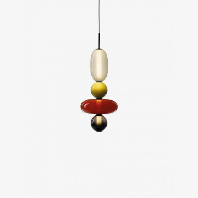 Candied Glass Combo Pendant Light