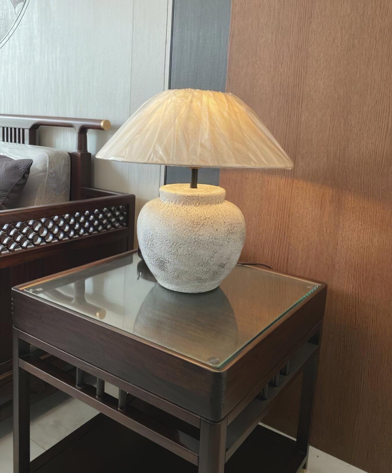 Terra Cotta Etruscan Urn Table Lamp