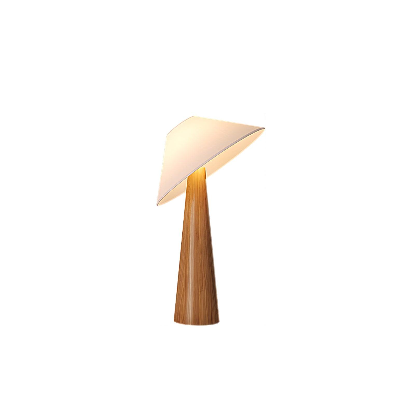 Tilt Hat Wooden Floor Lamp