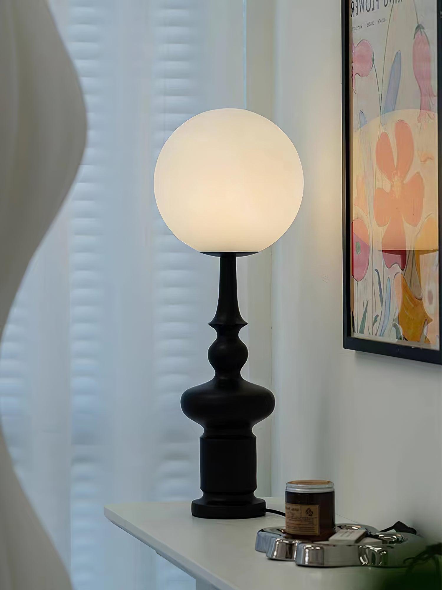 Roman Column Table Lamp