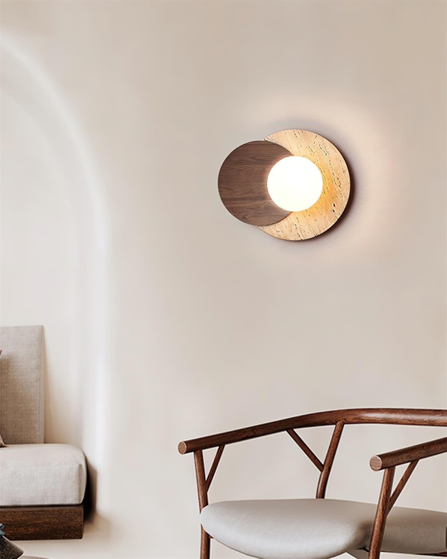 Lunar Eclipse Plug-in Wall Lamp