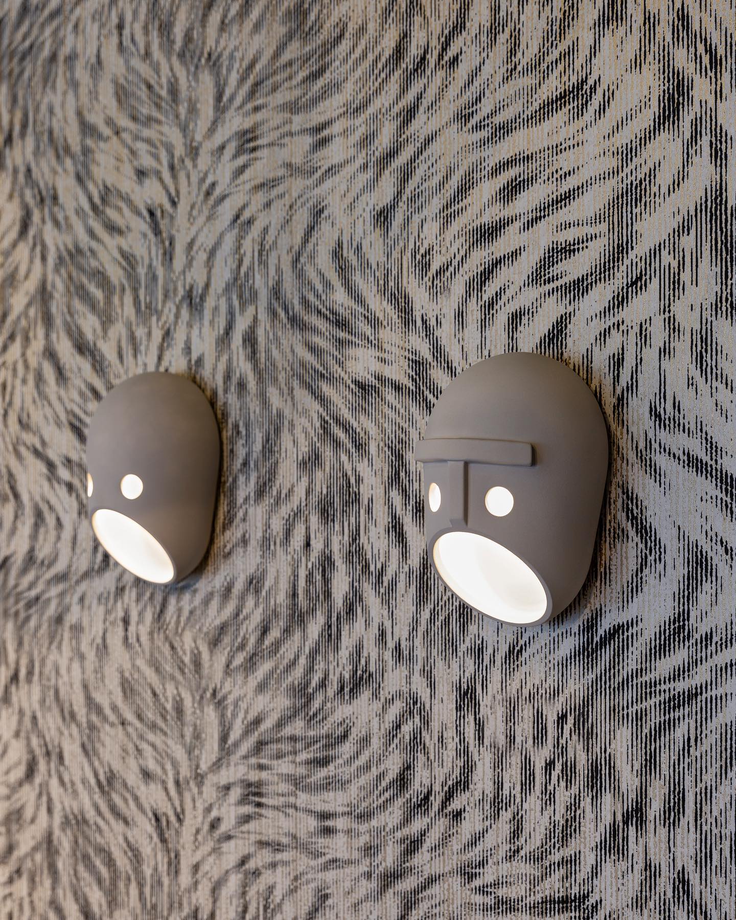 Mask Wall Light