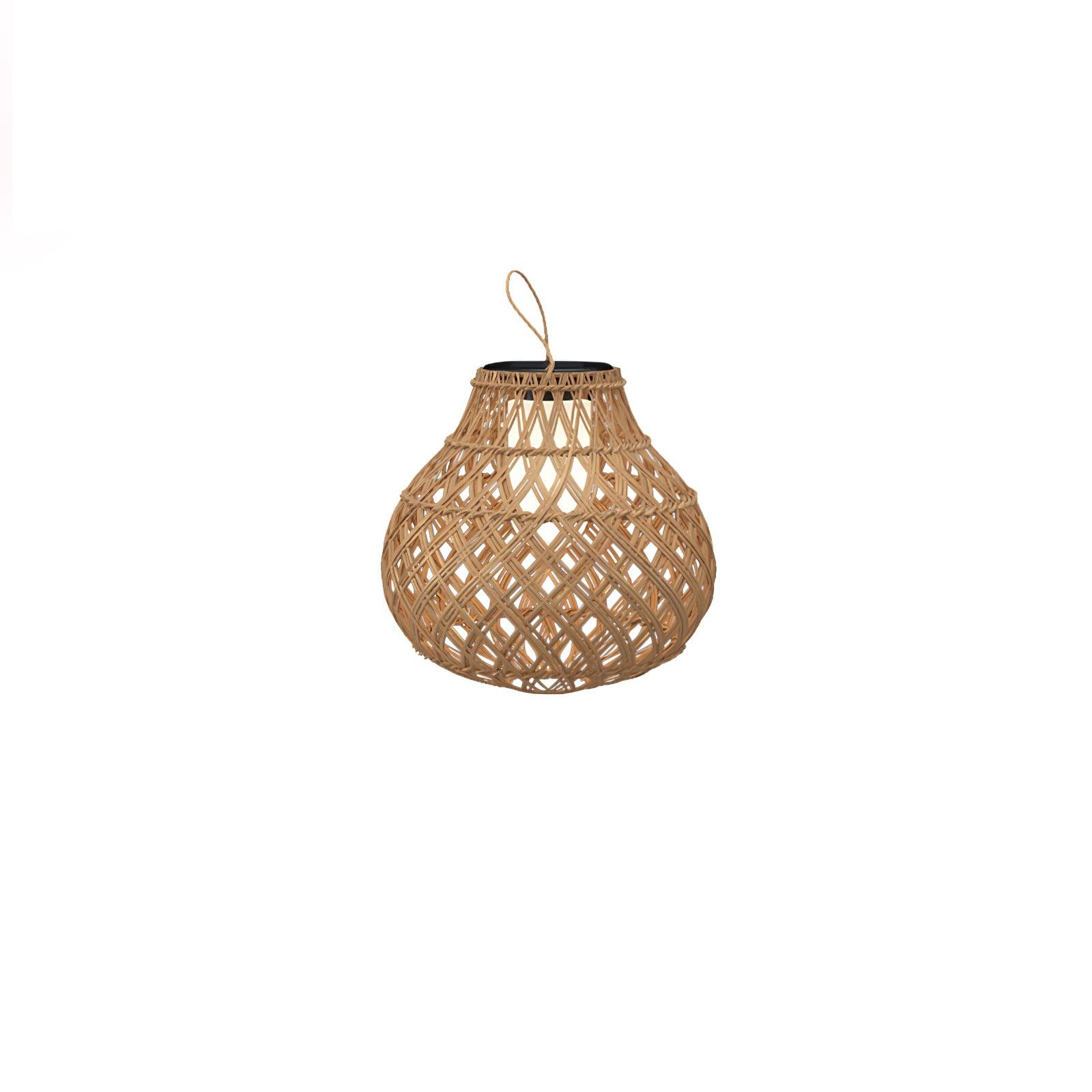 Woven Sphere Lantern Outdoor Lamp