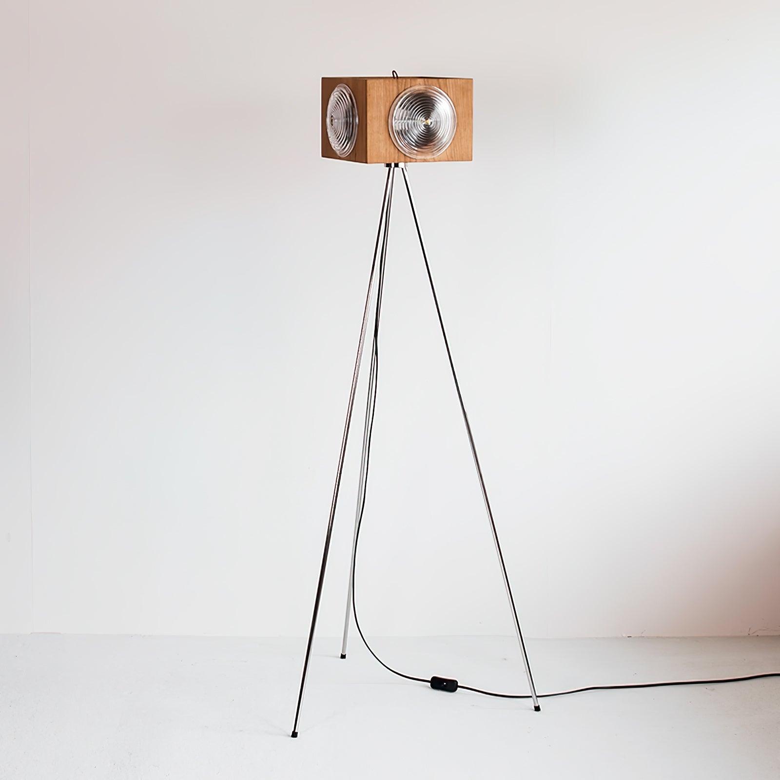 Retro Camera Focus Floor Lamp