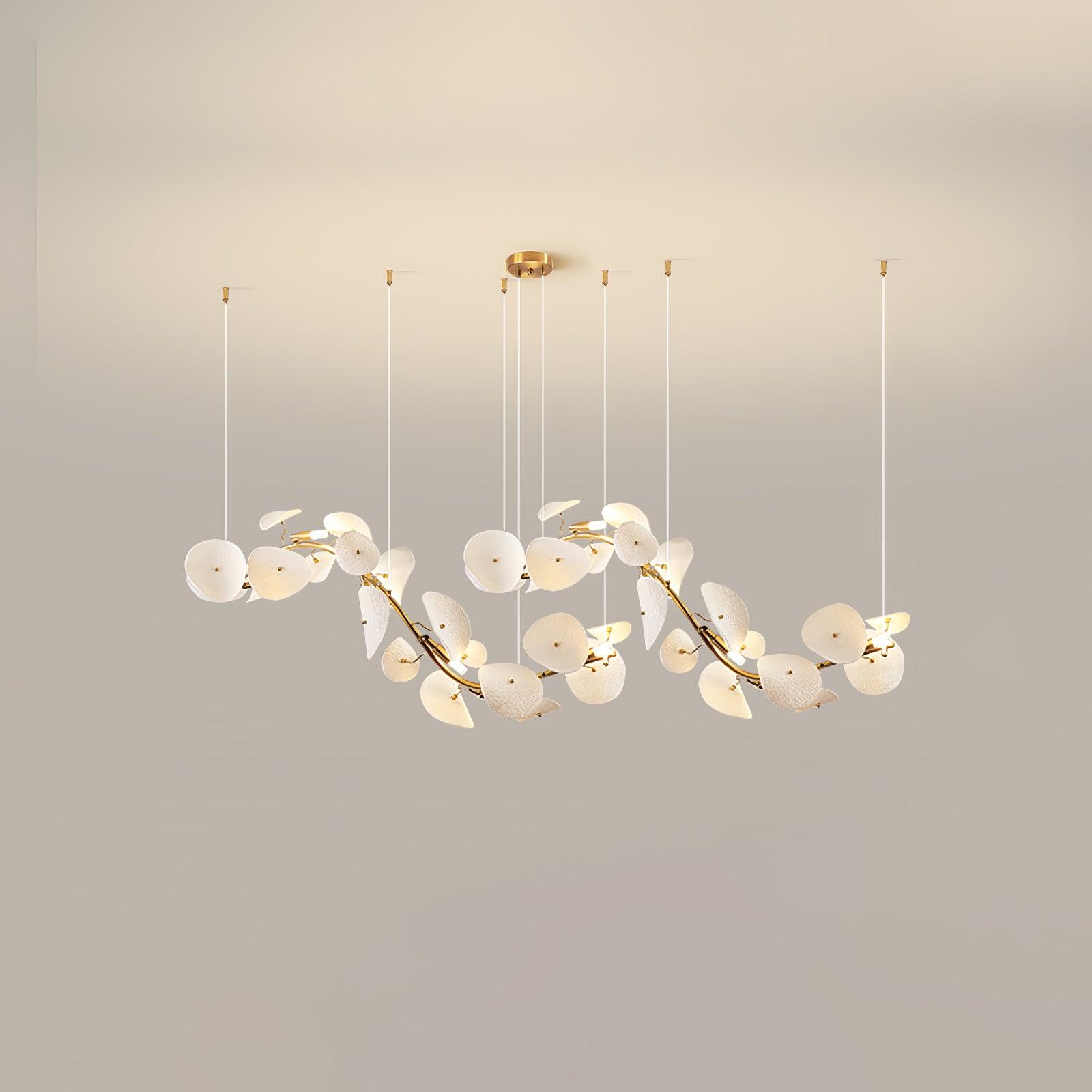 Lotus Petal Chandelier