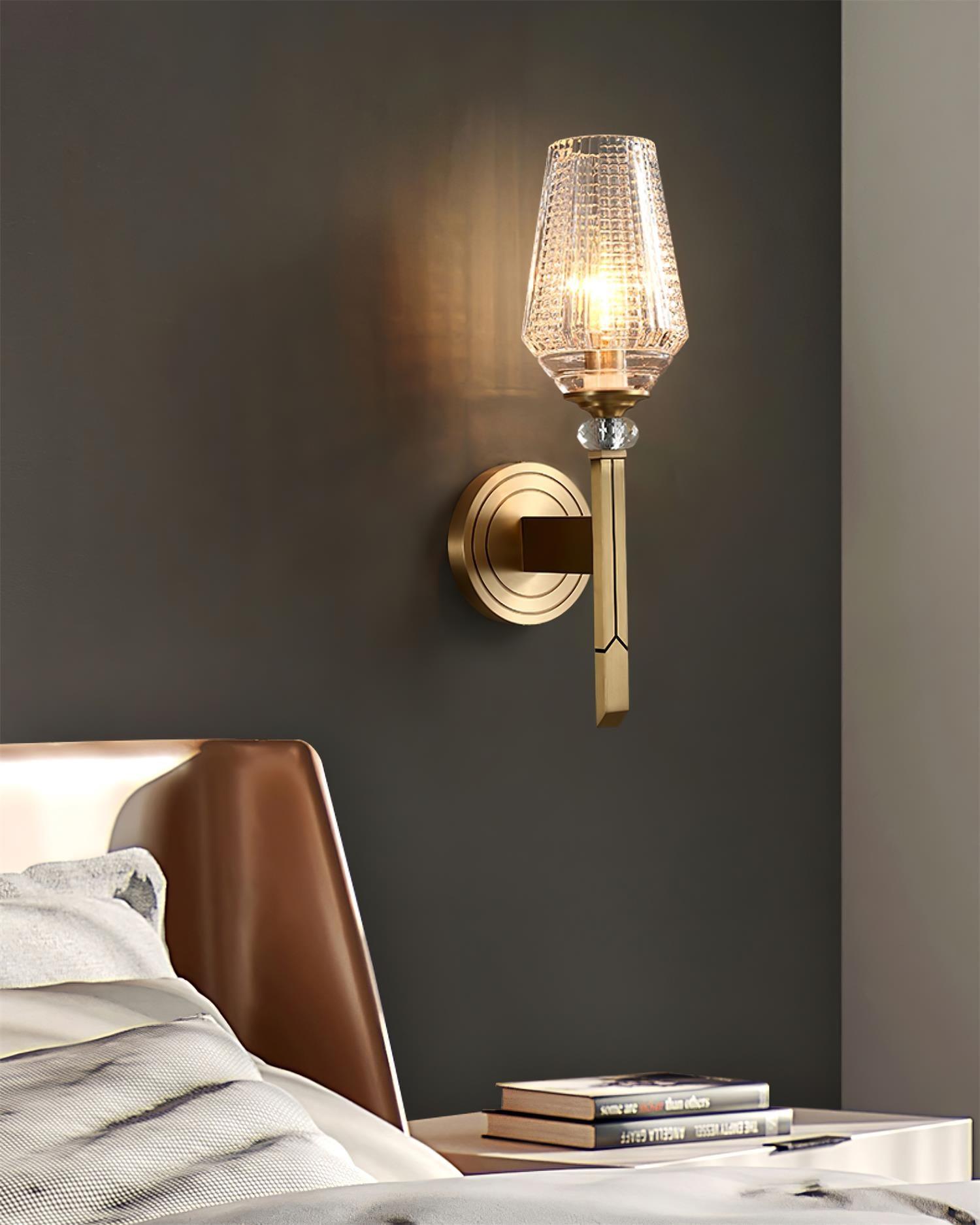 Devora Brass Wall Lamp