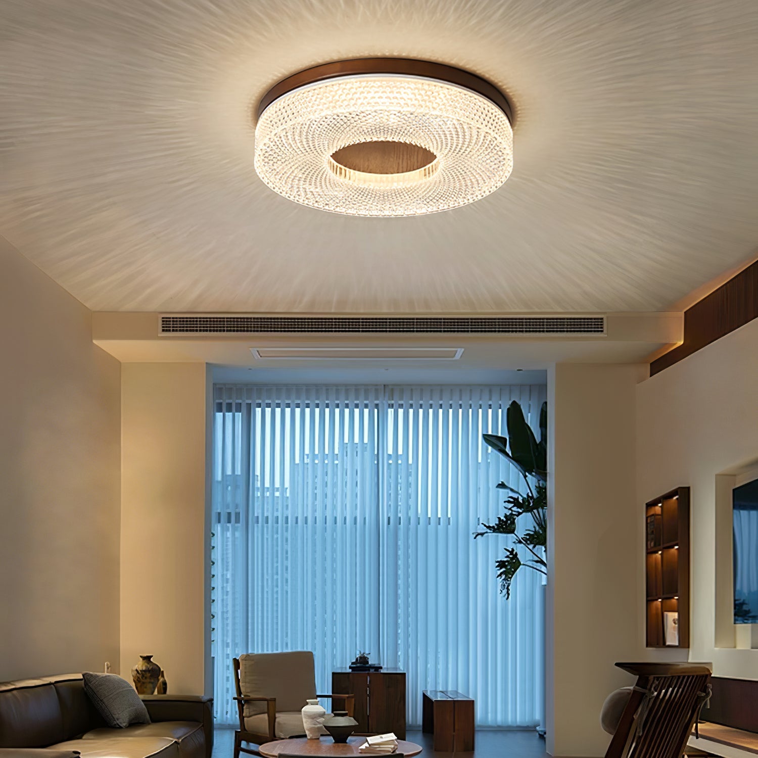 Acrylic Halo Round Ceiling Light