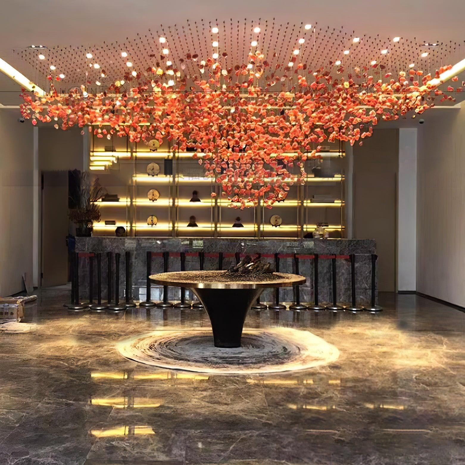 Multicolor Crystal Stone Chandelier