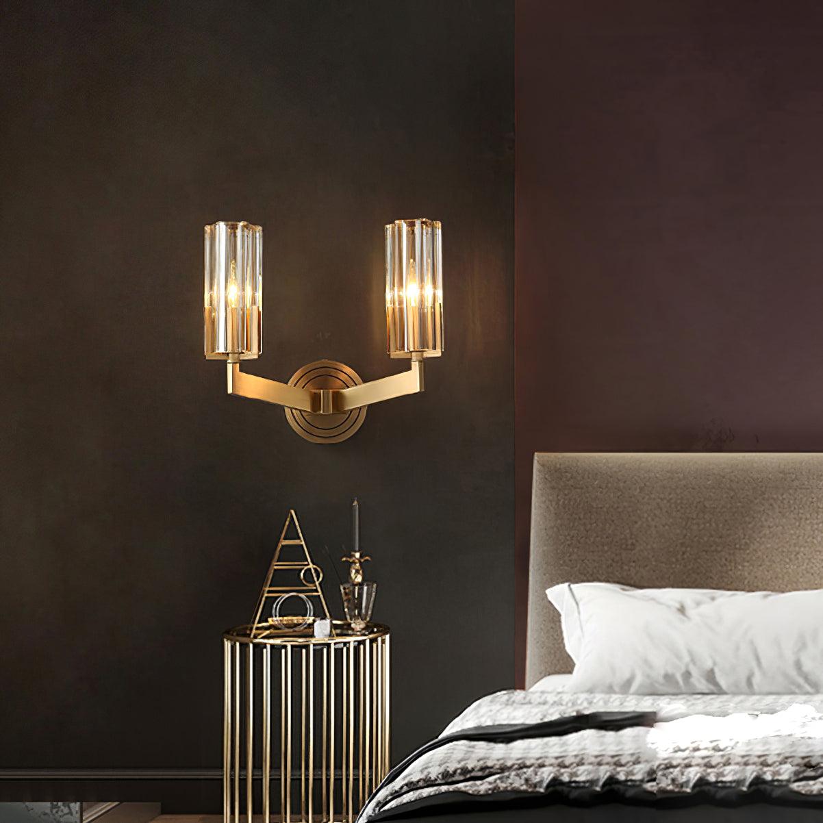 Kayla Brass Wall Lamp