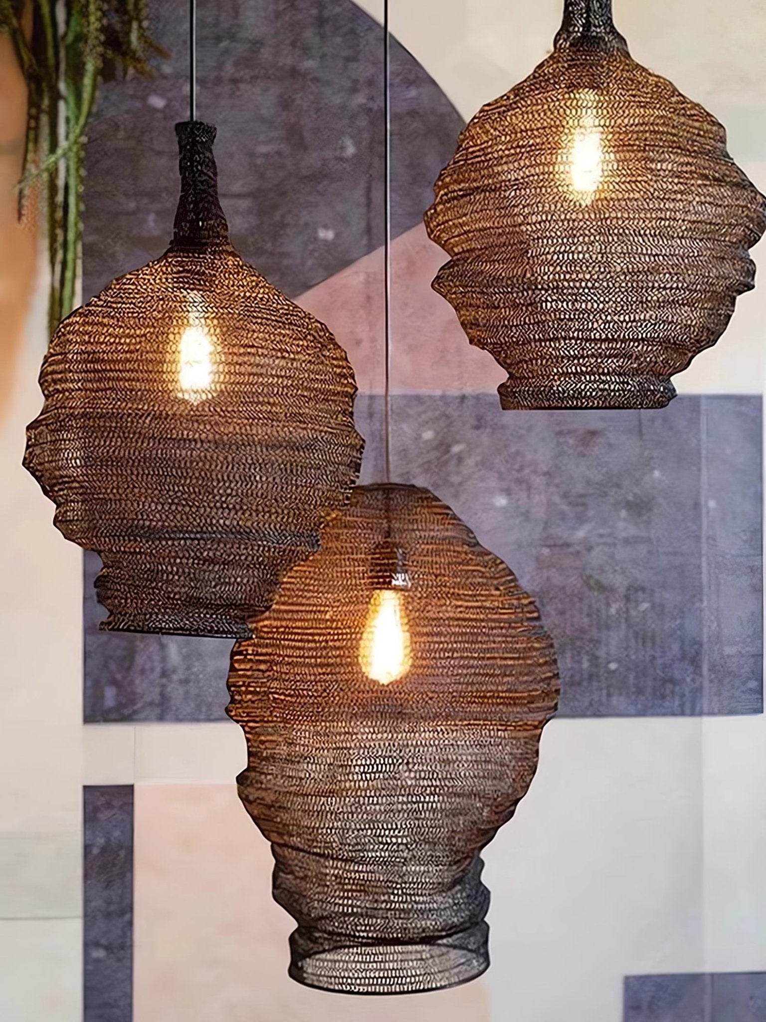 Weaver's Dream Pendant Lamps