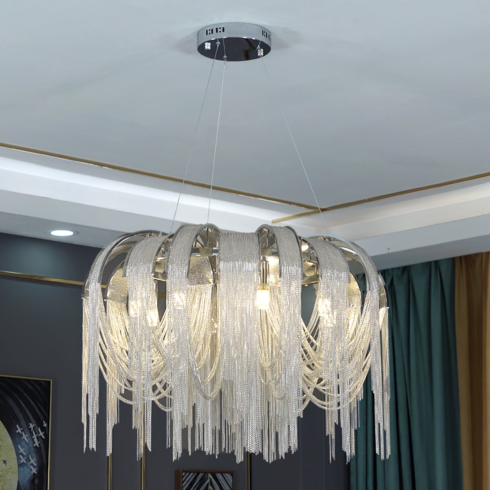 Length Chains Chandelier