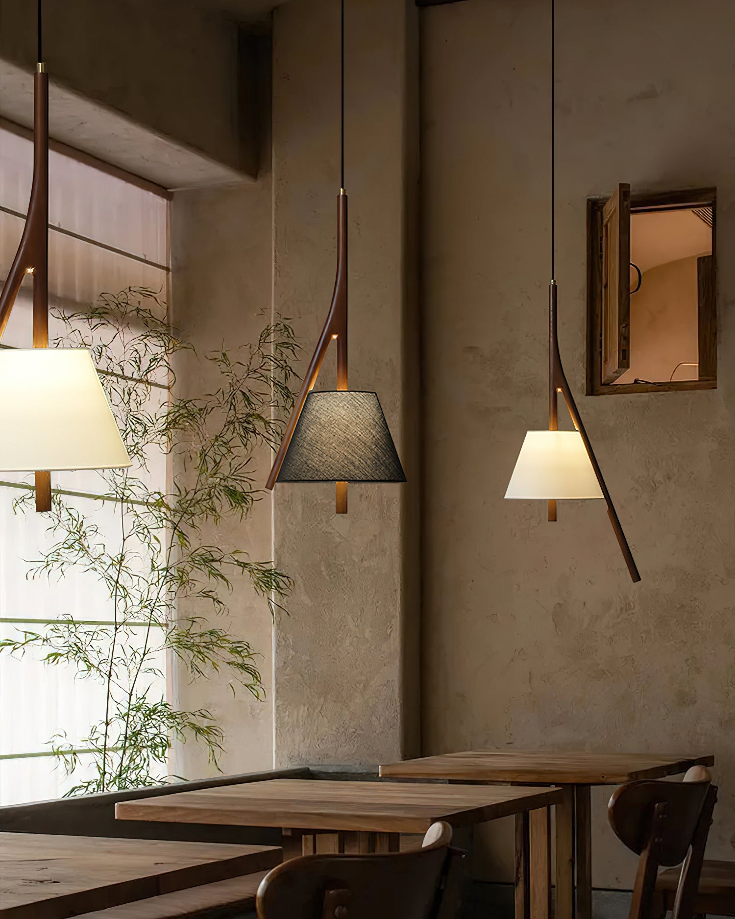 Nanzhi Wood Pendant Lamp