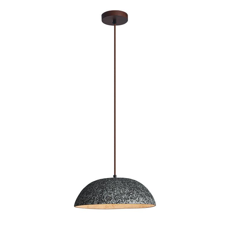 Half Dome Vintage Ceramic Pendant Lamp