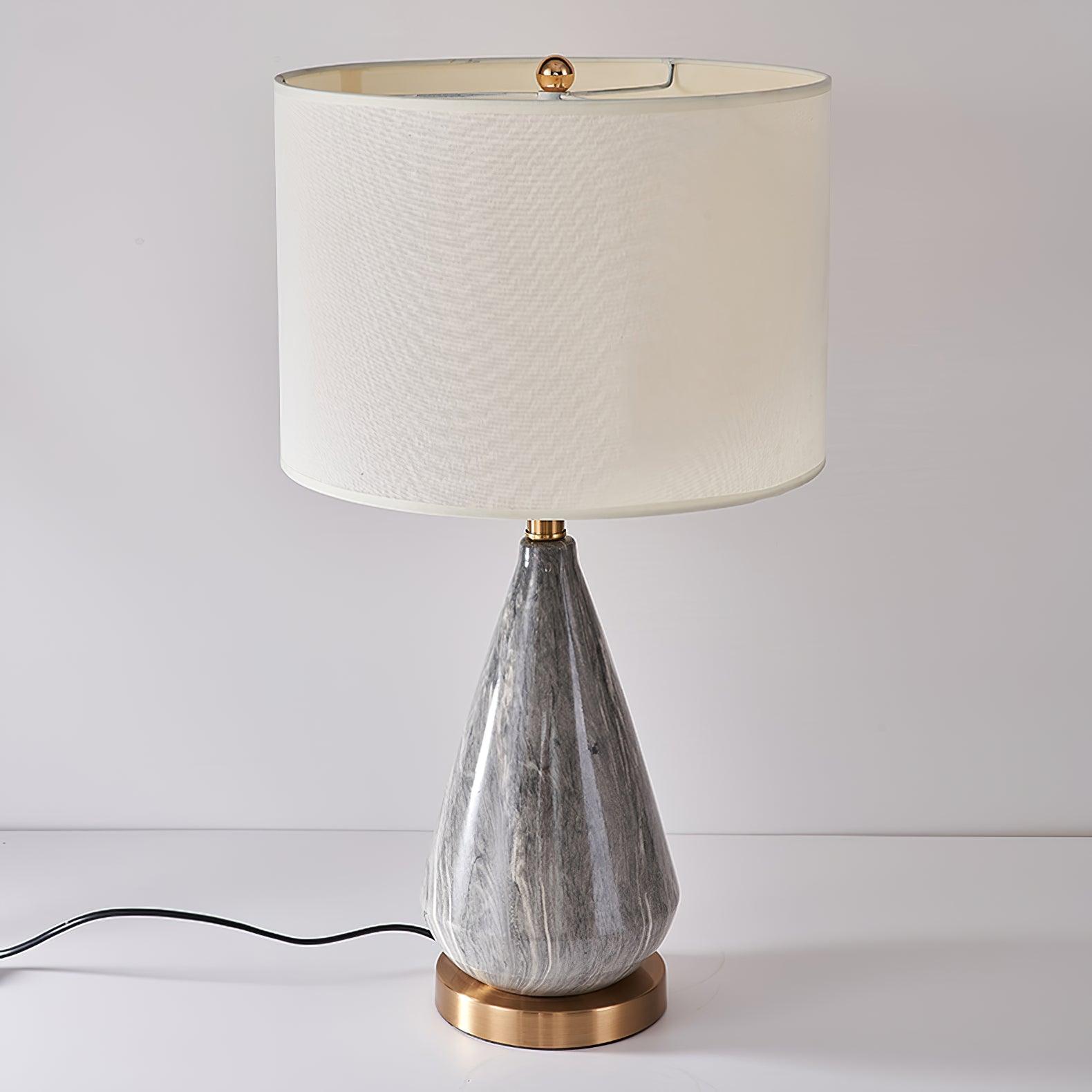 Marble Diamond Table Lamp