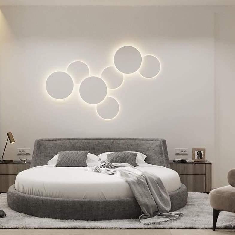 Geometric Disc Wall Lamp