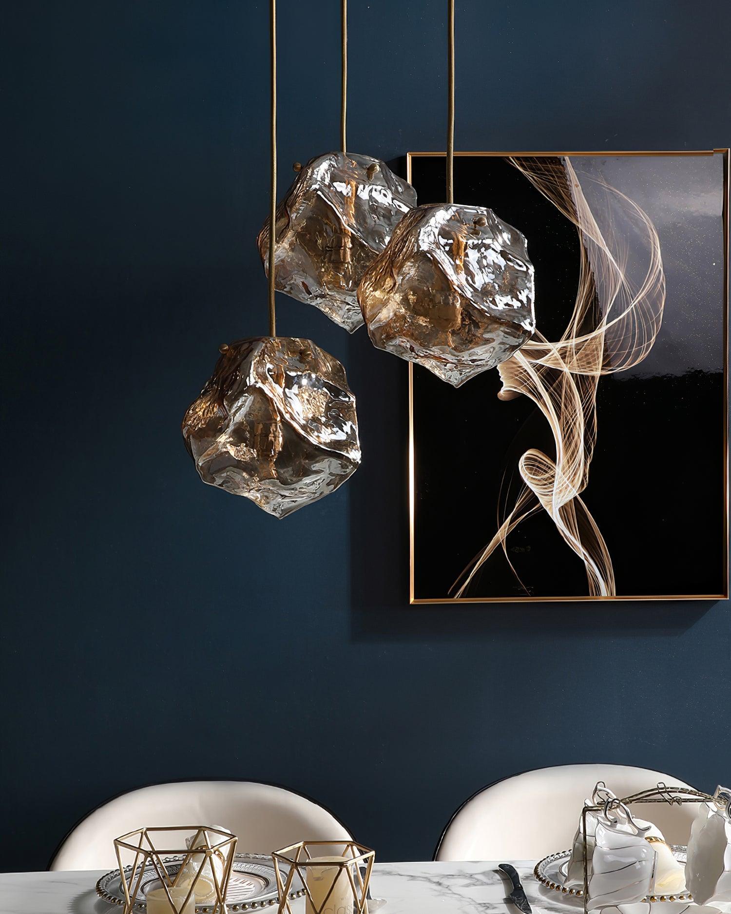 Illyria Ice Glass Pendant Lamp