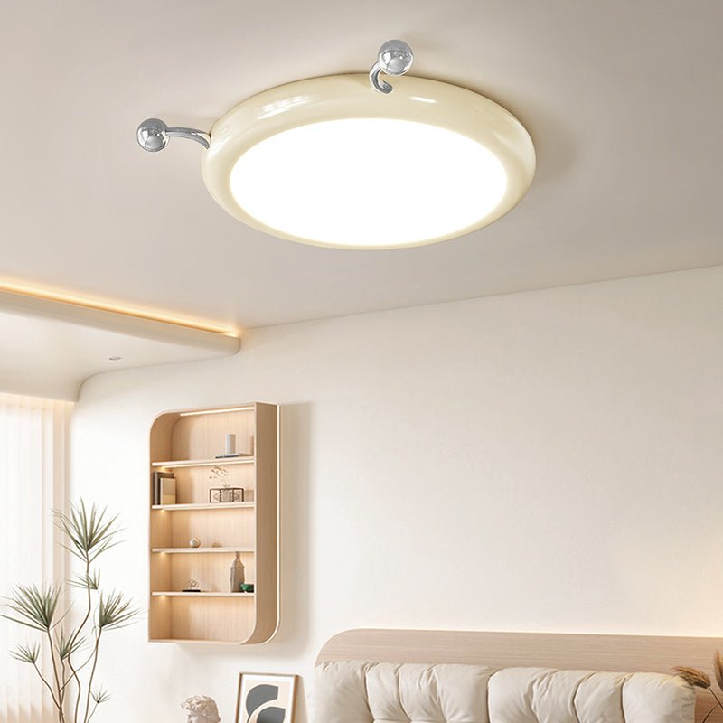 Cream Puffering Ceiling Light