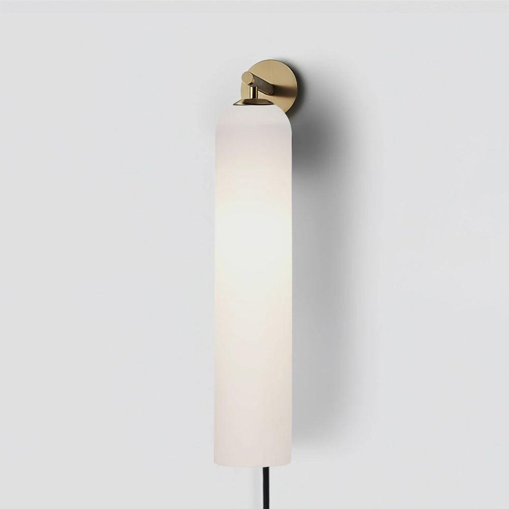 Art Glass Plug-In Sconce