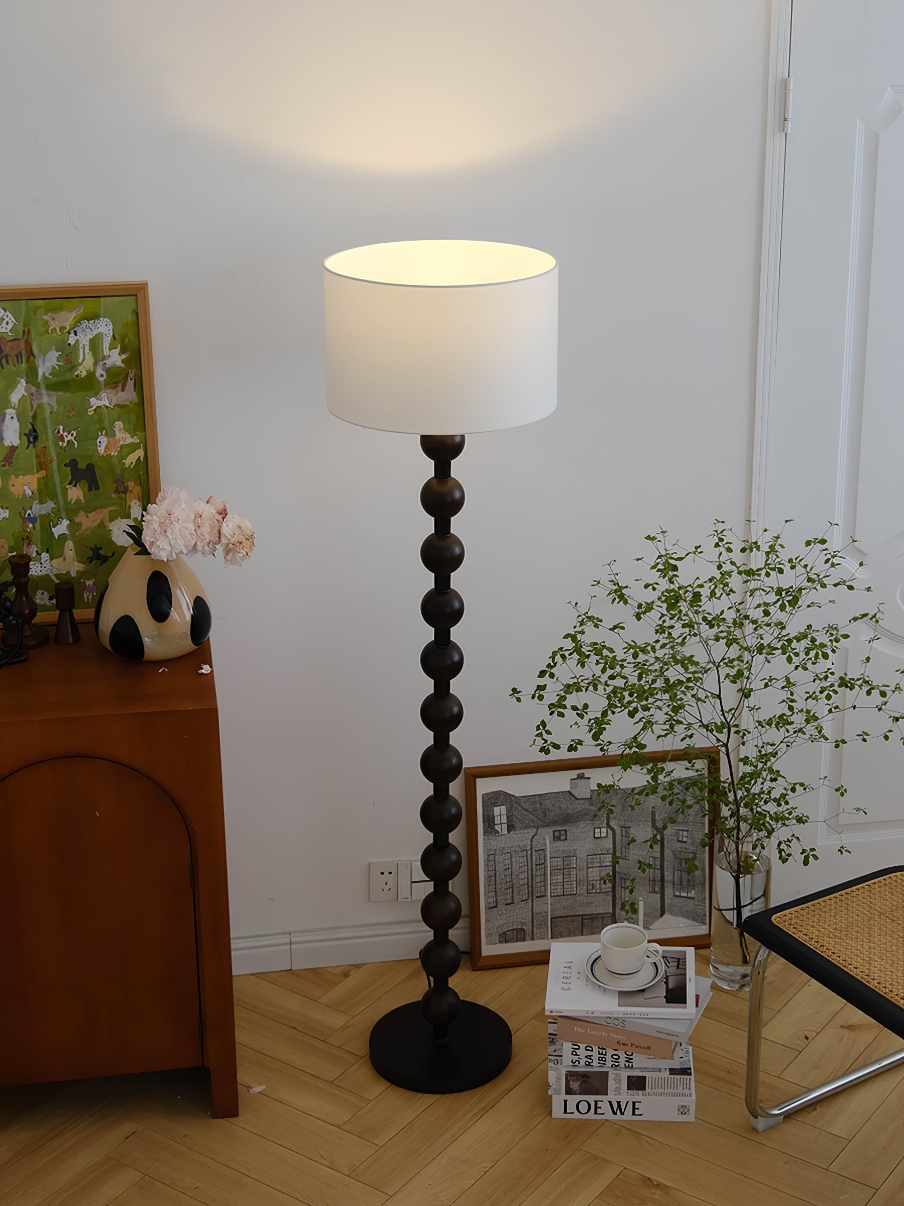 Hugo Barbell Floor Lamp