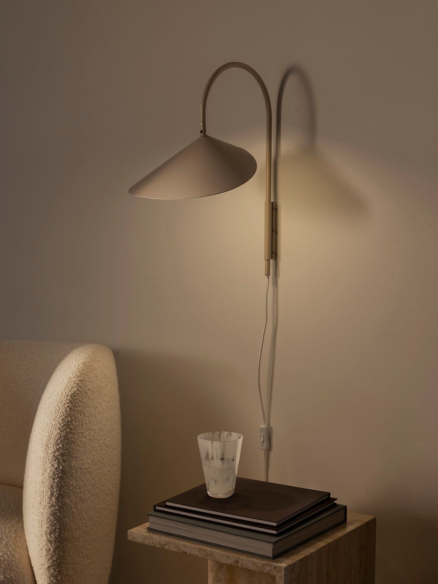 Arum Swivel Plug-in Wall Lamp