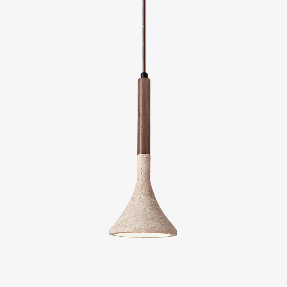 Aplomb Travertine Pendant Lamp