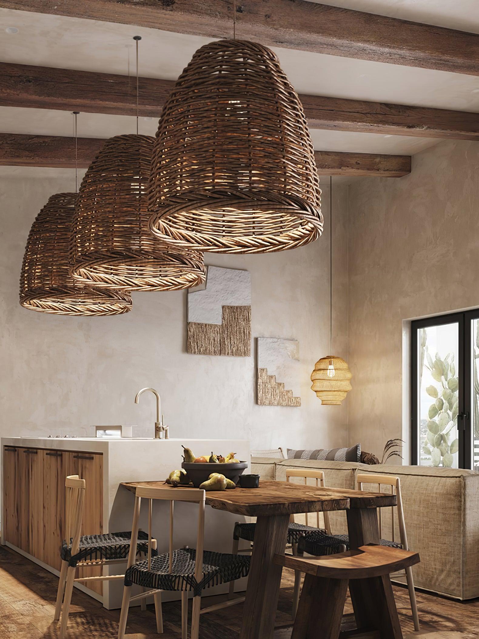 Hues Wicker Pendant Lamp