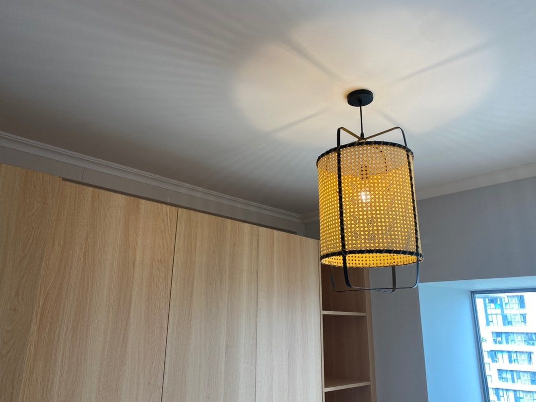 Rattan Cane Pendant Light